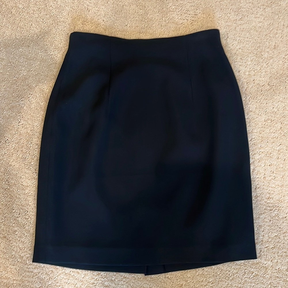 Black Suit Skirt